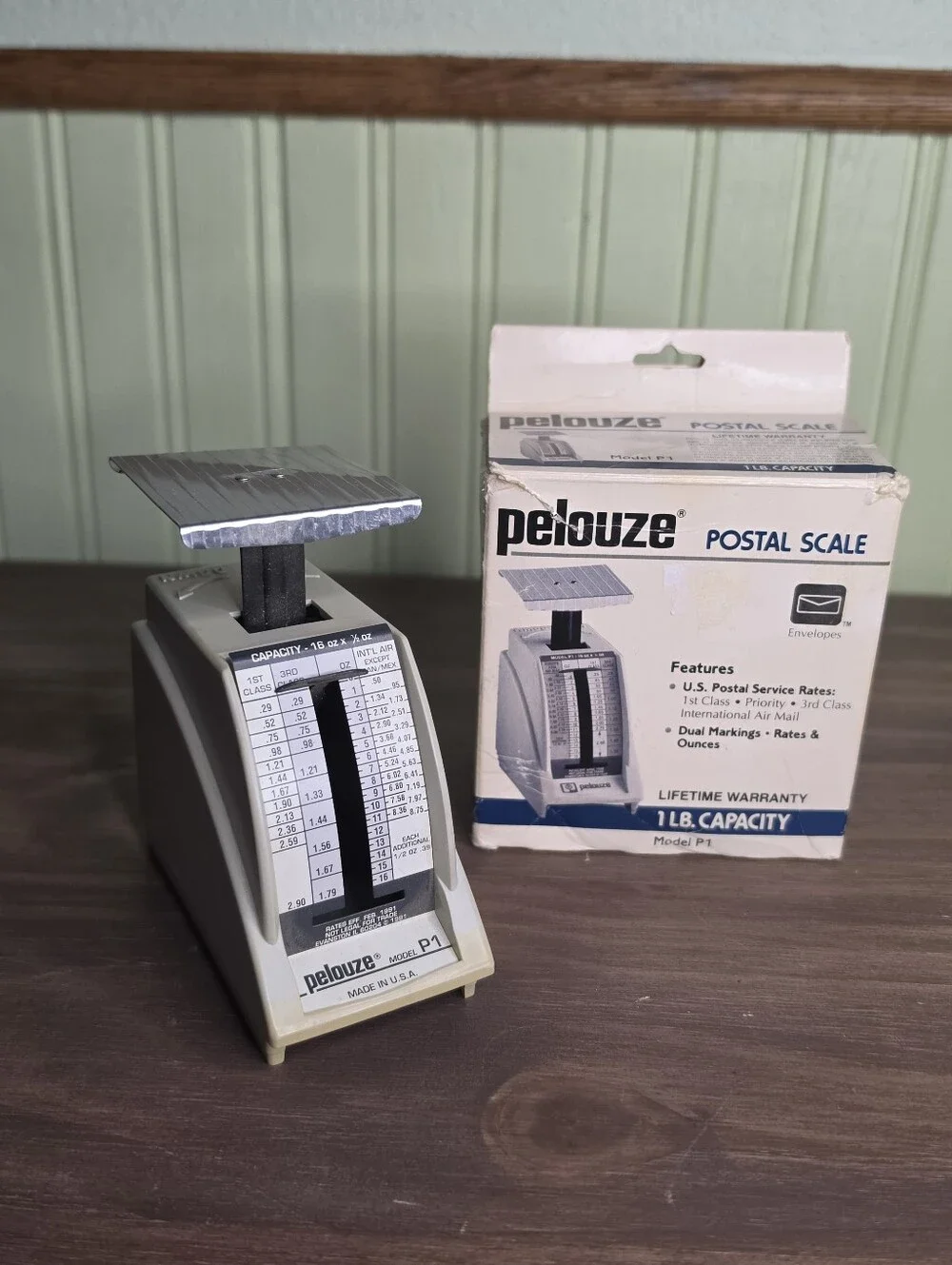 Vintage Pelouze Postal Scale Model P1